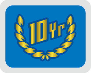 10年服務章